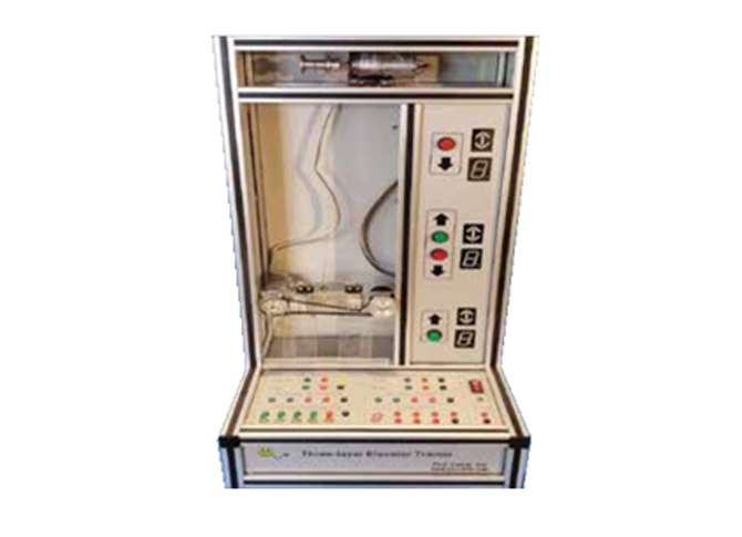 PLC 3 MICROCONTROLLER BASED ELEVATOR TRAINING SYSTEM