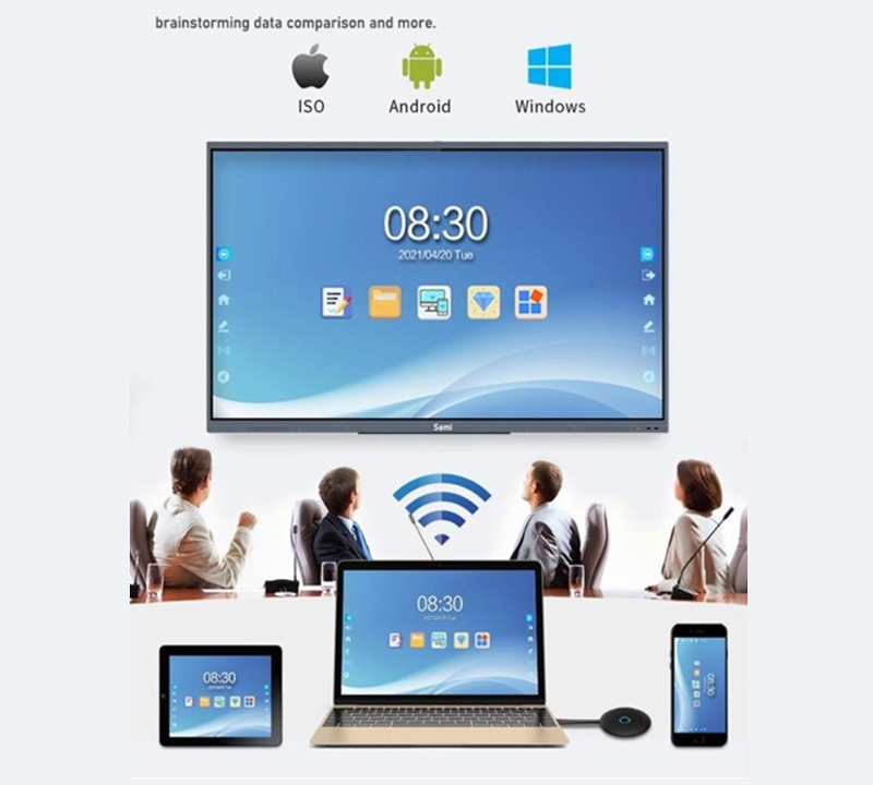 86 Inch Interactive Digital Whiteboard (RAM-8GB, SSD-128GB)