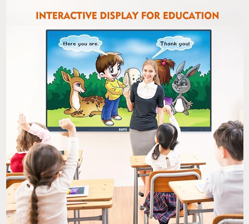 105 Inch Interactive Digital Whiteboard (RAM-16G, Hard Disk: Solid State 256G)