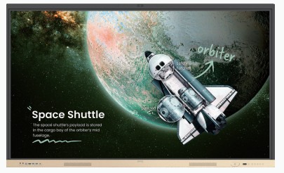 Interactive Flat Panel 75 Inch IPS Panel RAM 8GB SSD 512GB
