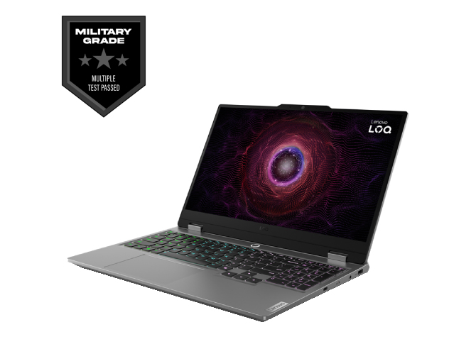 Lenovo LOQ 15AHP9 Ryzen 7 7435HS AI Integrated RTX 4050 6GB Graphics 15.6" FHD Gaming Laptop